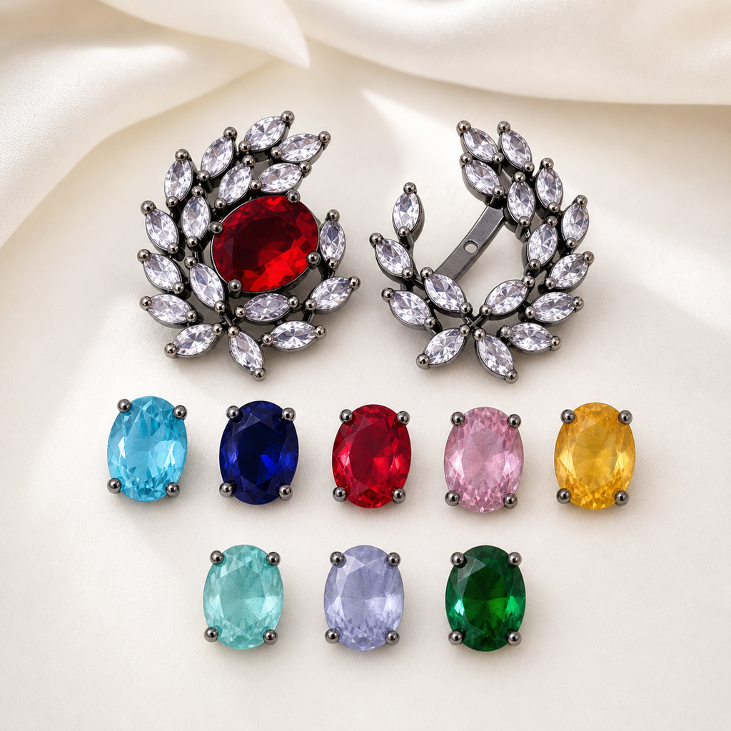 Color Changeable AD Earring Tops