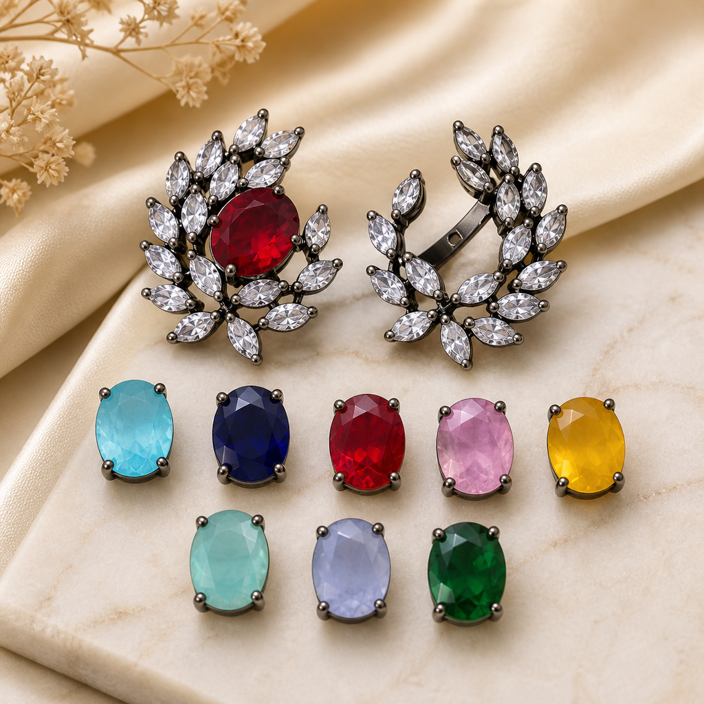 Color Changeable AD Earring Tops